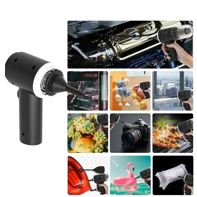 Mini Wireless Vacuum Cleaner 9000Pa